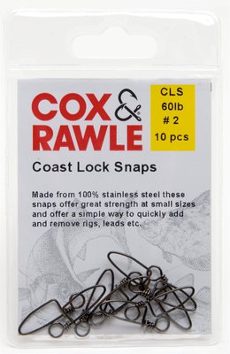 Cox & Rawle S/Steel Coastlock Snaps